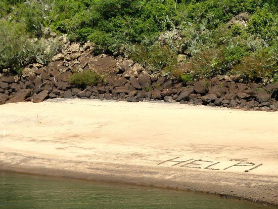 ...da hat sich wohl auf der Isla de San Martin wer verirrt 
