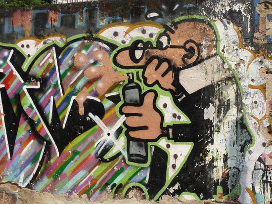 Fred Clever... Graffitikünstler und Geheimagent