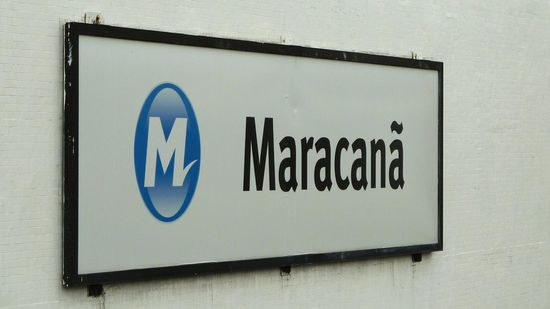 Maracana....gleich betrete ich das siebtgrößte Fußballstadion der Welt...