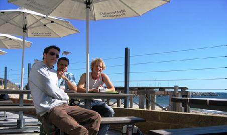 Kleiner Ausflug nach Fremantle und endlich mal ein guter Grund (siehe Ausblick) um zu Mc Donalds zu gehen.