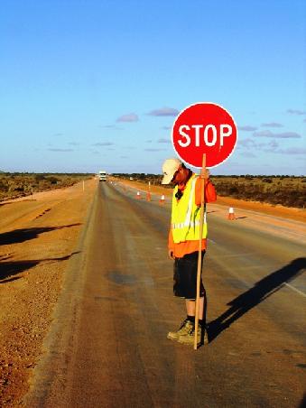 australische Ampel im standby Modus