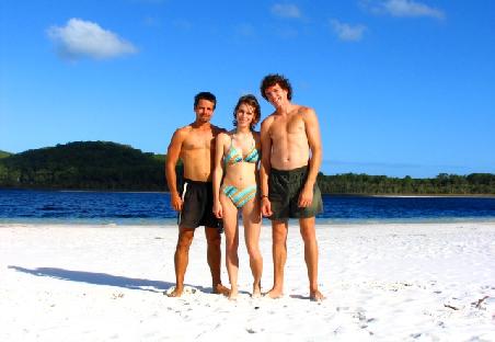 Gruppenfoto am Lake Birrabeen