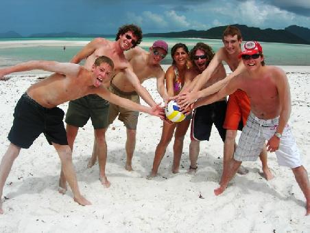 Ein schöner Tag am Whitehaven Beach!