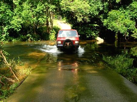Auf dem Weg zum Wasserfall.