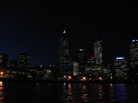 Letzte naechtliche Blicke auf Perth!