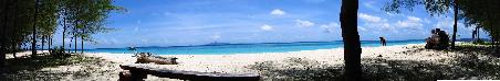 Panorama von Bamboo-Island