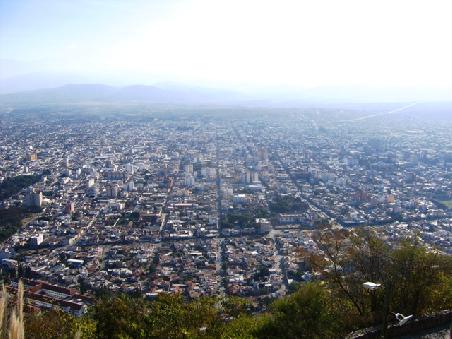 Blick auf die Stadt Sucre