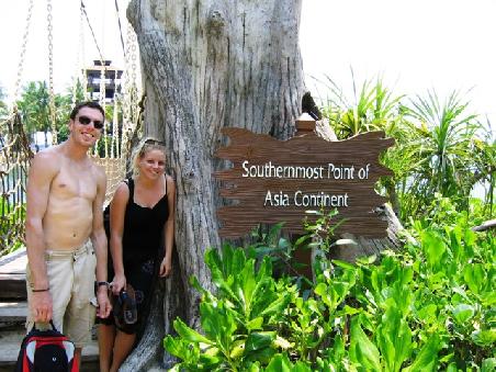 im Sueden der Insel Sentosa