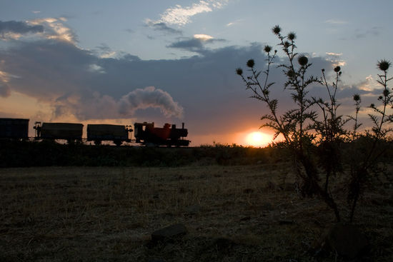 Die Eritrean Railway ermöglicht auch Zeitreisen.