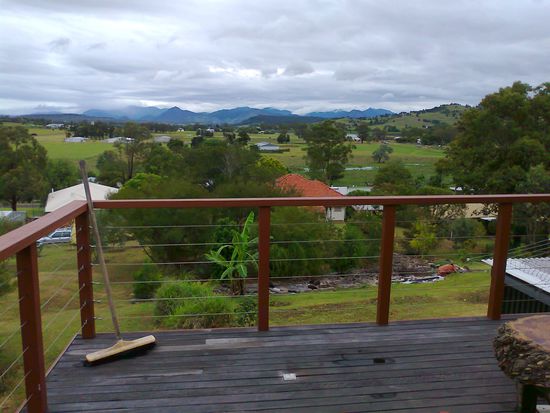 Der Blick von unserem Balkon