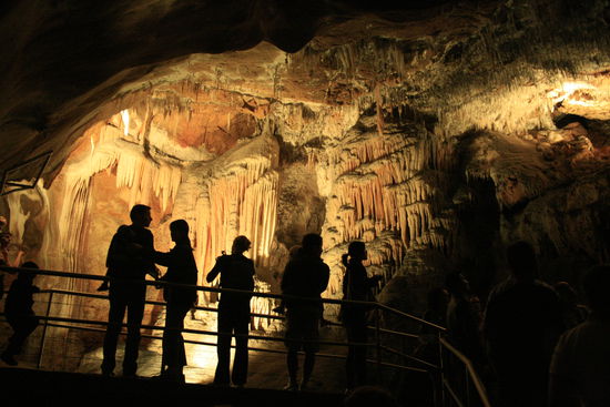 das war in einer der Hoehlen bei den "Jenolan Caves"