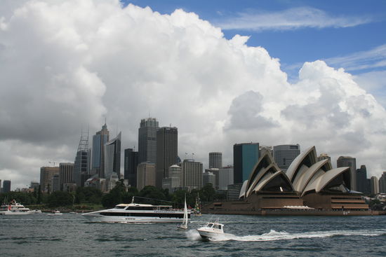Sydney von der Manly Faehre aus