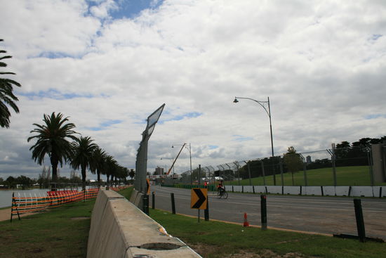 Formel 1 Strecke in Melbourne