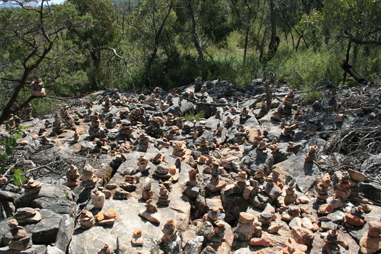 Da hatte jemand viel Zeit - man achte auf das im Baum