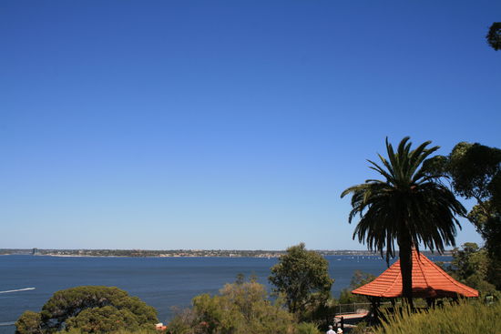 Aussicht im Botanischen Garten von Perth