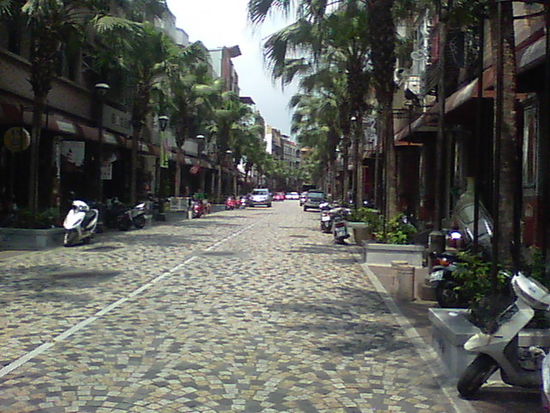 Keramikstraße bei der Stadtführung durch Taipeh