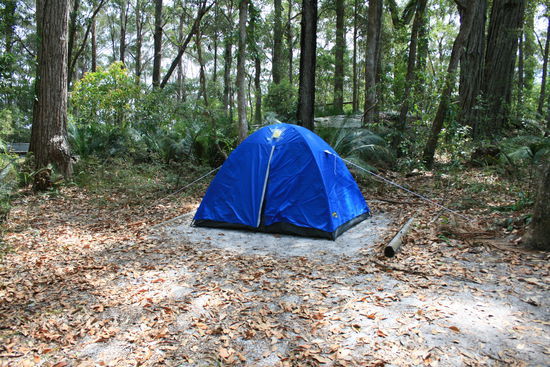 Unser camp am Lake McKenzie, das war das beste auf der Reise