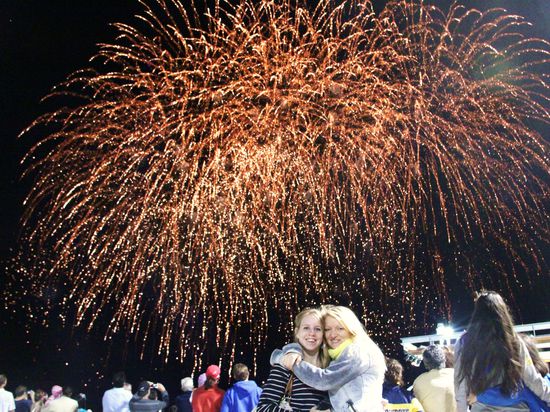 Happy new day in Australia