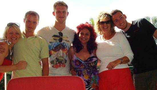 Christine,Sandy und die Berliener Jungs