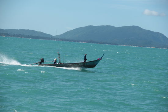 Auf auf...mit dem Lontailboot zu einer der schönen Inseln