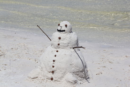 Erwin der dicke Schneemann