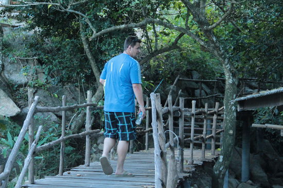 die ersten Meter von unserem Dschungelweg