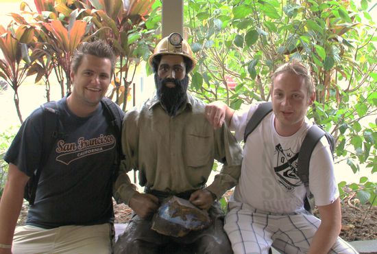 die Jungs machen eine Siesta!