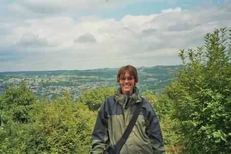 Blick auf mich und den Peak District