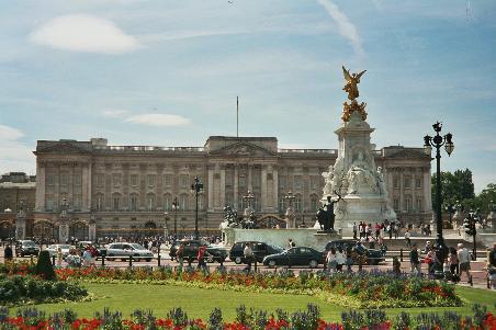 Buckingham Palace und Victoria-Denkmal