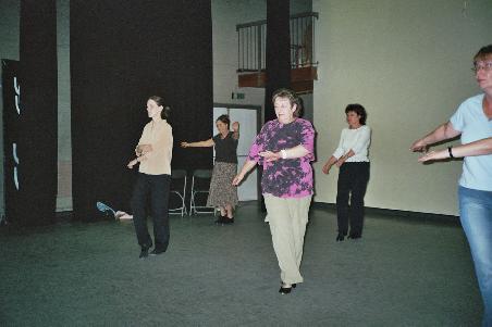 beim Stepptanz