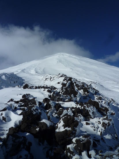 Mt.Ngauruhoe mit Lava (erstarrter natürlich)