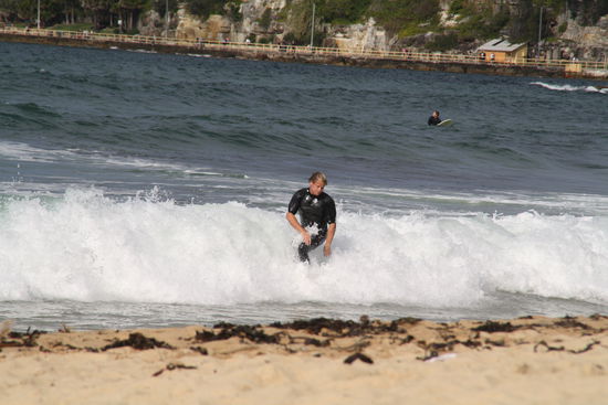 die surfer dürfen natürlich nicht fehlen