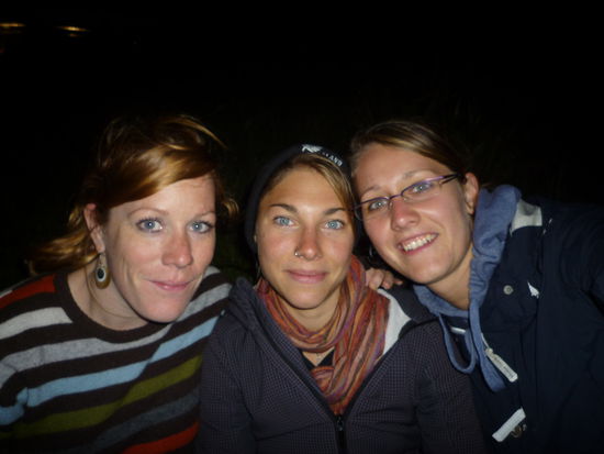 Gisela und wir in Wellington