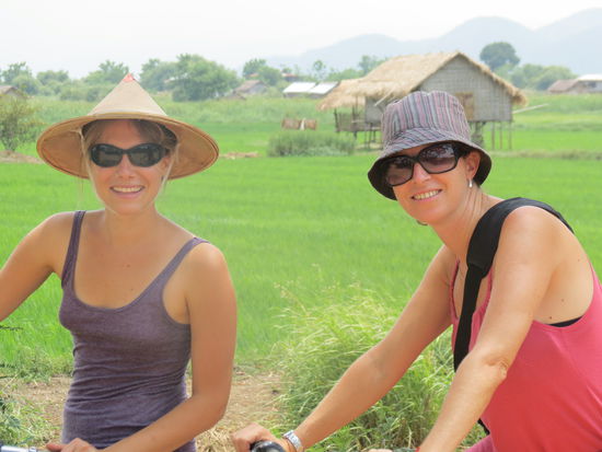 Radeln am Inle Lake