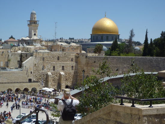 Jerusalem  old city mit Klagemauer