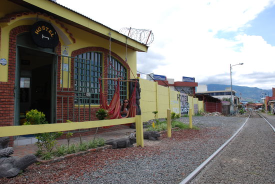 Hier unsere erste Unterkunft in San Jose. Okey, die Romantik ist noch zu toppen 