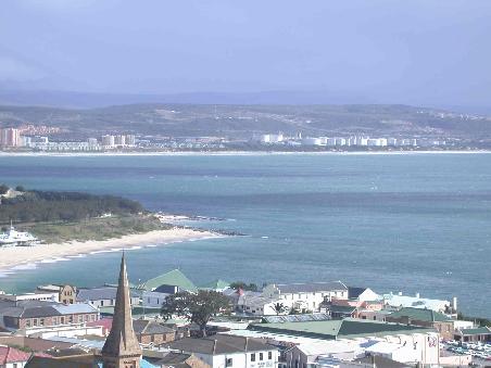 Blick ueber Mosselbay
