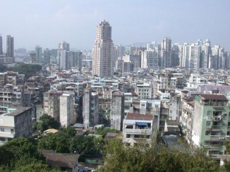 Blick über die Stadt Macau