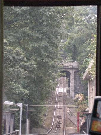 Auf dem Weg zum Viktoria Peak