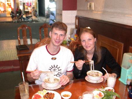 Pho, Fruchtsaefte und Fruehlingsrollen: Super lecker!
