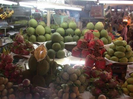 Bunte Impression im Ben Than Markt