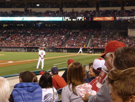 Baseballspiel - LA Angels VS Chicago White Sox