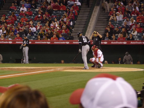 Baseballspiel - LA Angels VS Chicago White Sox