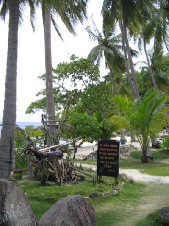 Das ist unser aktueller Traumstrand auf Koh Tao