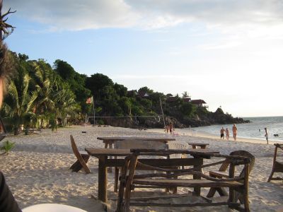 ... nicht zu vergessen unser strand auf koh phangan