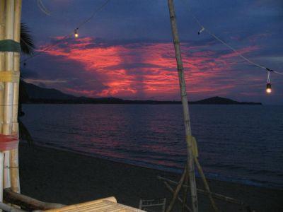 sonnenuntergang auf ko samui