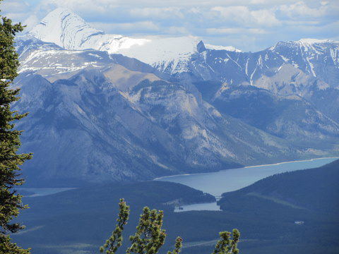Lake Minnewanka, unser nächstes Ziel