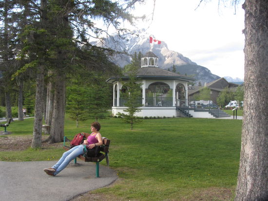 der Park in dem wir bei schönem Wetter liegen