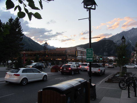 Banff am Abend