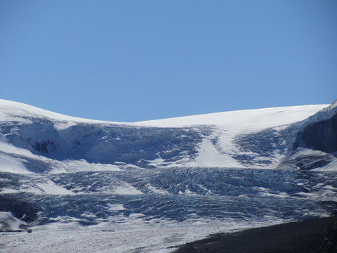 Athabasca Gletscherzunge